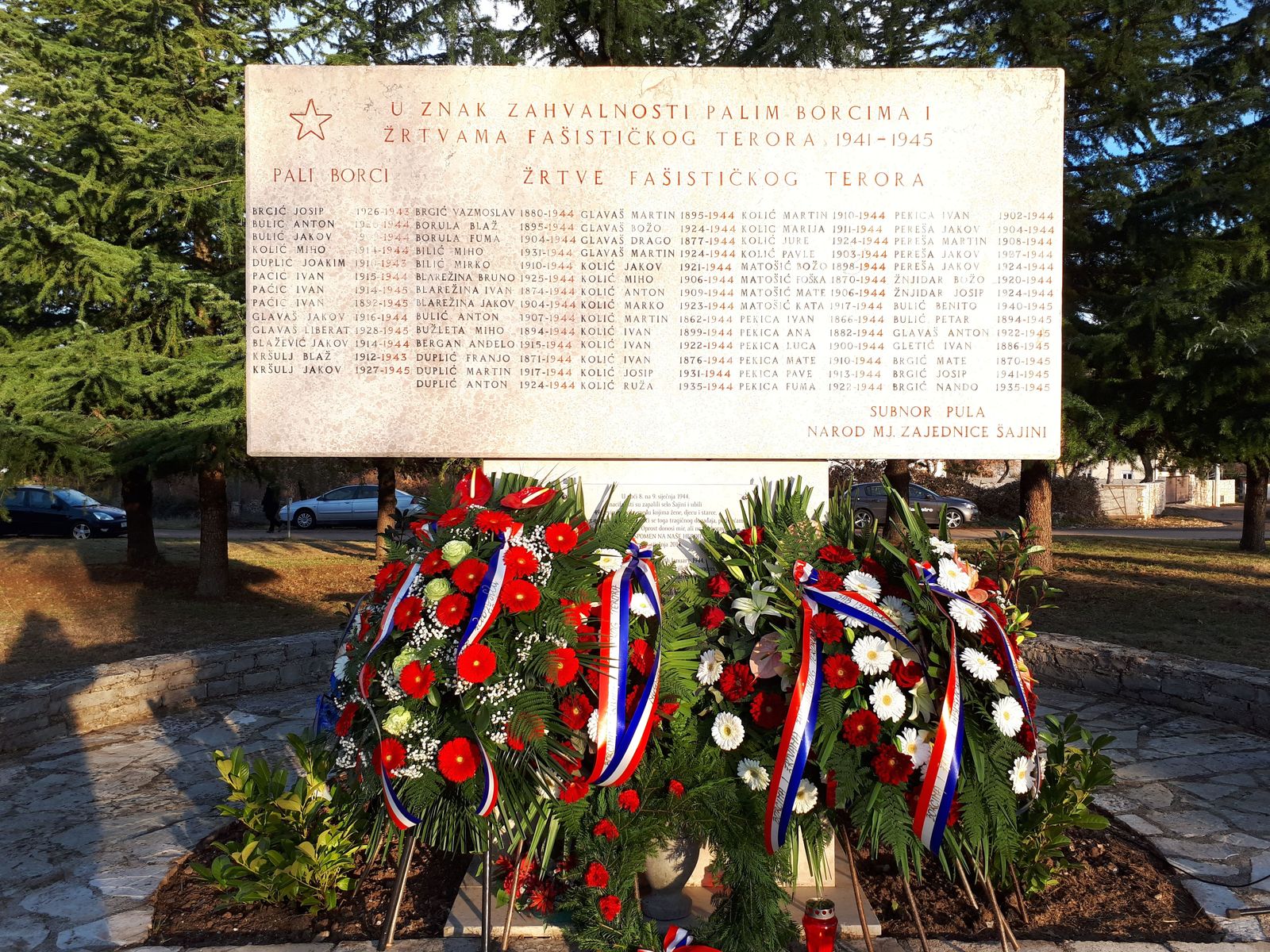 Zajedništvo u sjećanju – Delegacije Lipe i Matulja posjetile pobratimljene Šajine i Barban