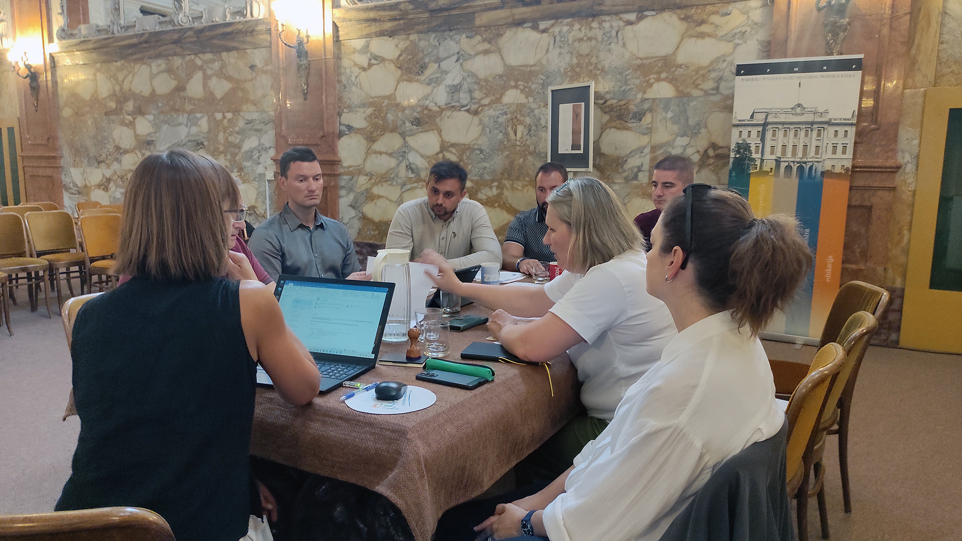 Uvođenjem izvođača u posao započela je Energetska obnova Guvernerove palače u Rijeci