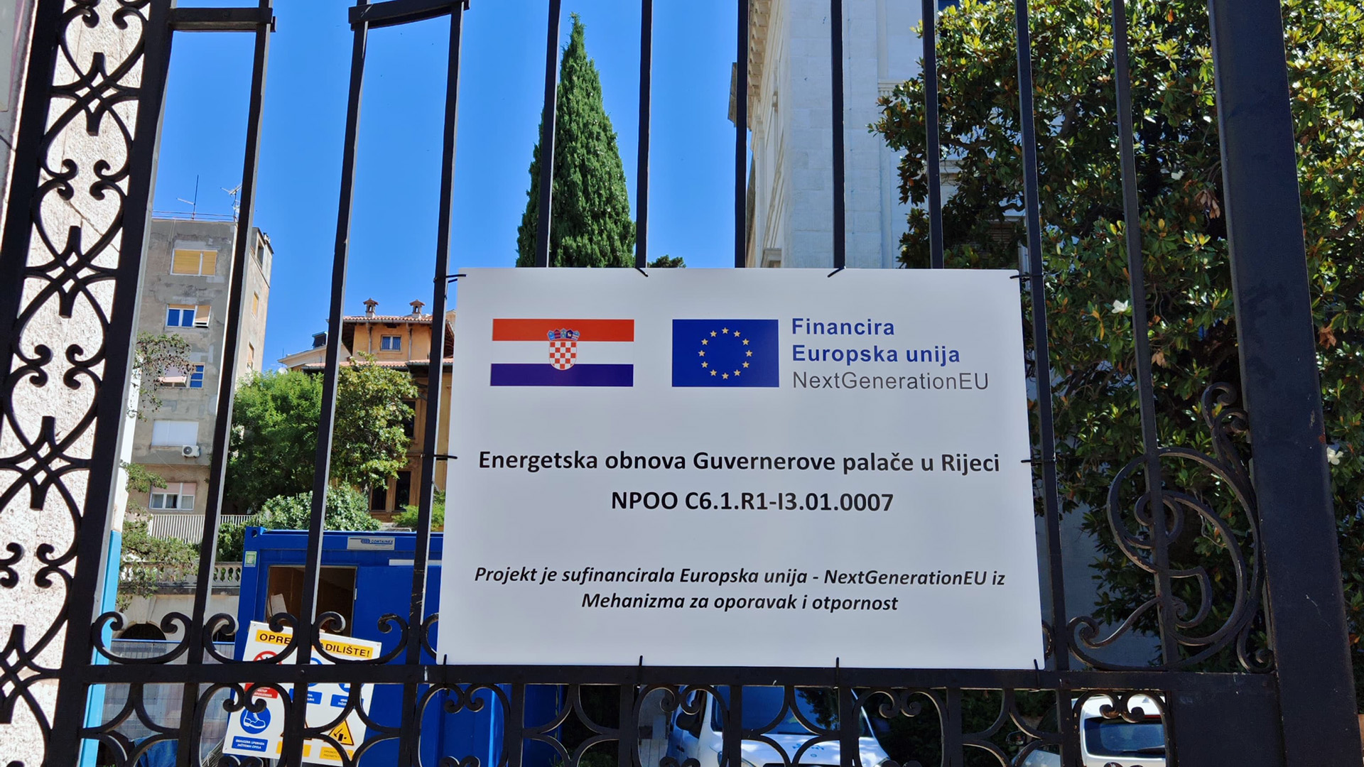 Završetak projekta Energetske obnova Guvernerove palače: održan 35. sastanak Projektnog tima