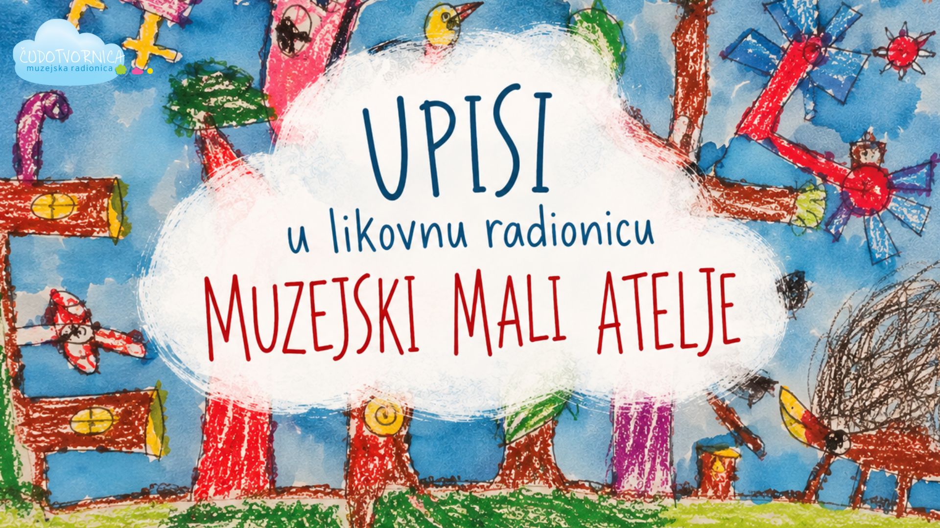 Upisi u likovnu radionicu “Muzejski mali atelje”