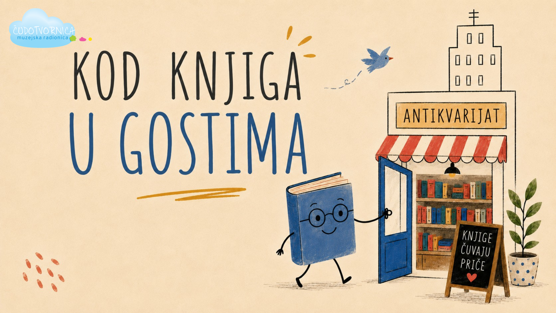 Edukativna radionica “Kod knjiga u gostima”